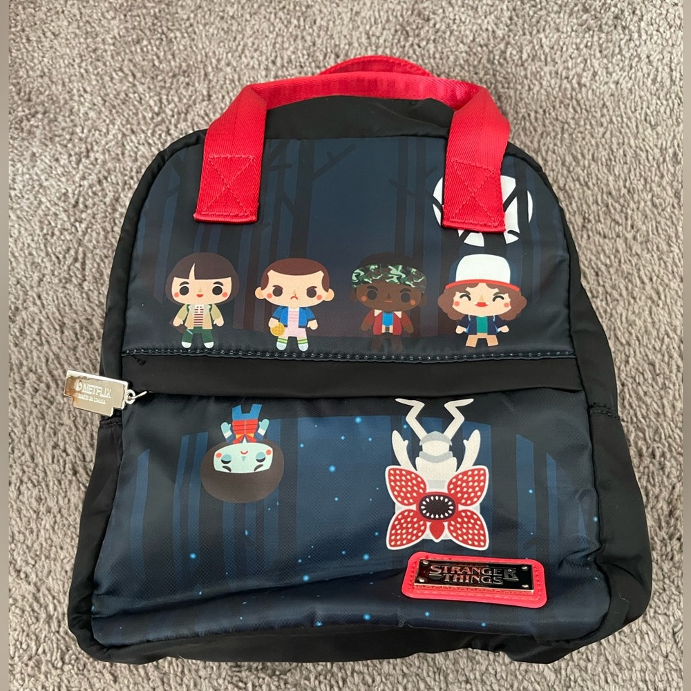 Loungefly Stranger Things Chibi Mini Backpack - image 1